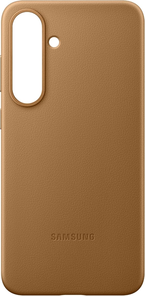 Samsung Galaxy Official Kindsuit Faux Leather Case for Galaxy S25+, Camel