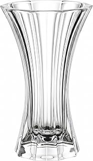 Nachtmann Glasvase 30 cm, Saphir, 80498, Vase aus Kristallglas, Blumenvase Tischdeko, spülmaschinenfest | Kristallglas