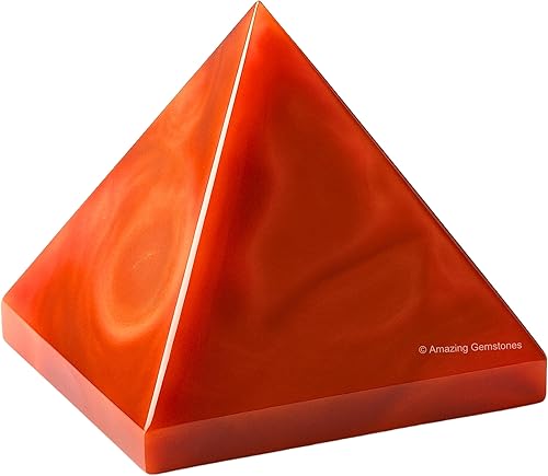 Miniatura 431 de Amazing Gemstone Lapis Lazuli Pyramid Crystal Healing Stones - 2" Great Pyramid Figurine of Natural Stone Pyramid for Meditation, Reiki, Chakra