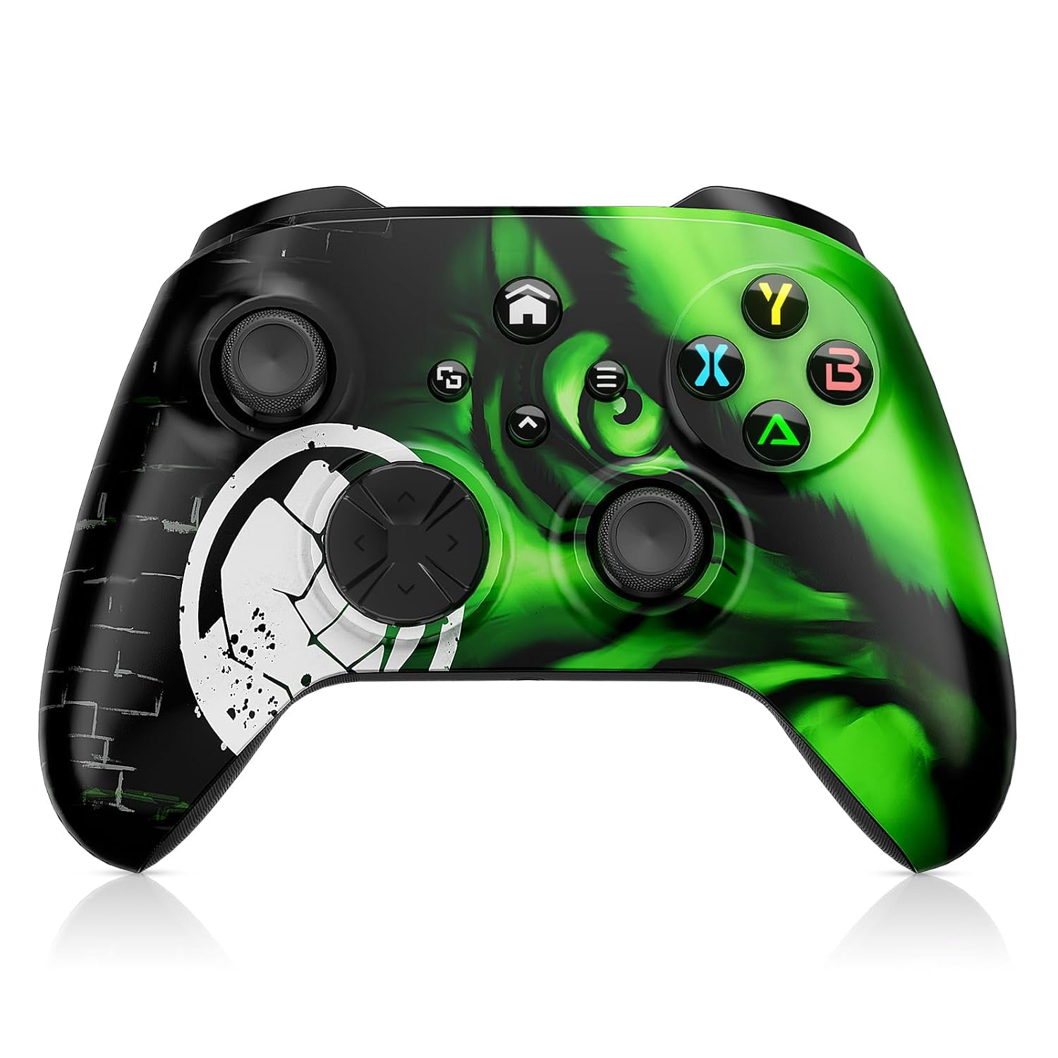 Xexvyrin Wireless for X-Box Controller, Compatible with X-box One X|S, Series PC, Special Edition Custom Controller 6-Axis Motion Control/3.5mm Audio Jack/Dual Vibration/Macro Function/Turbo（Hawkeye）