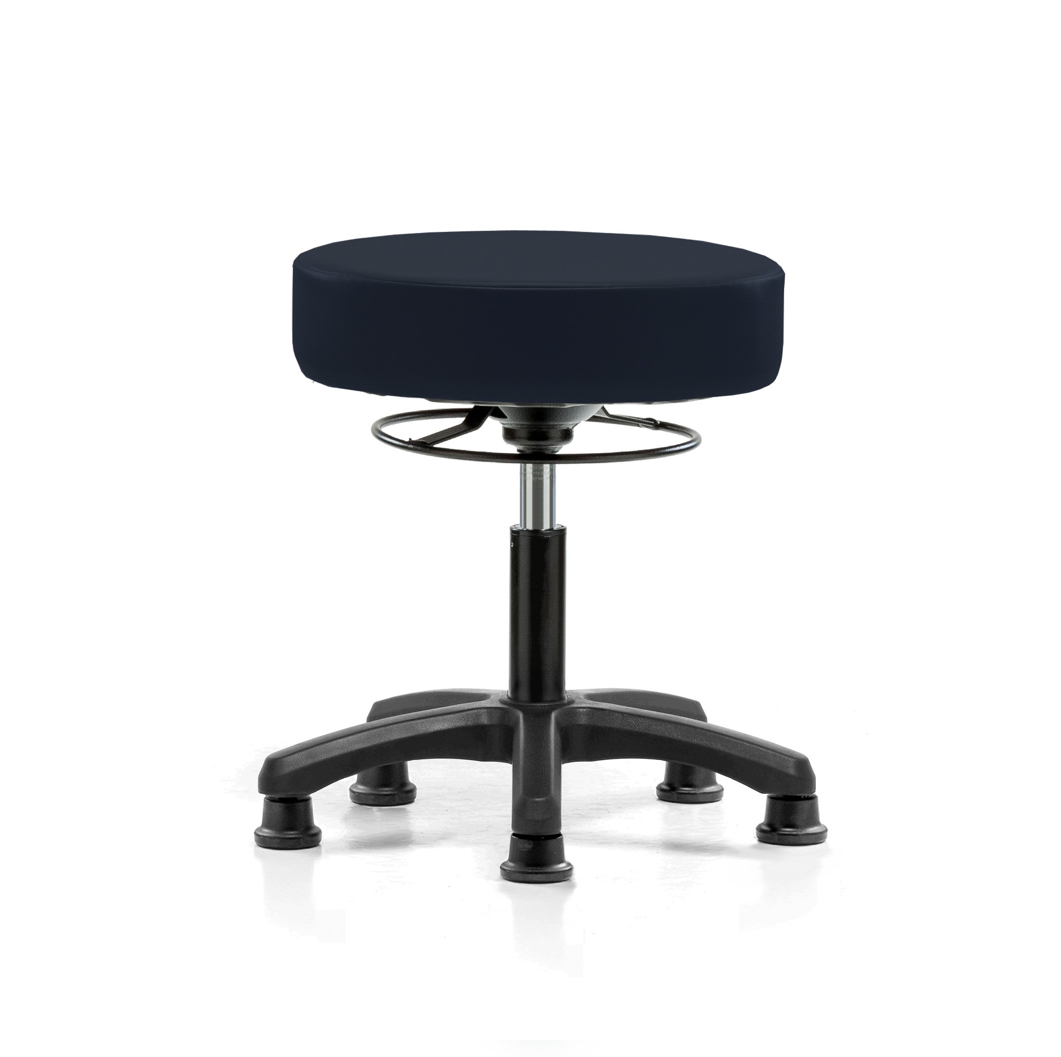 Perch Lab Stool, Glides, 18-23", Imperial Fabric