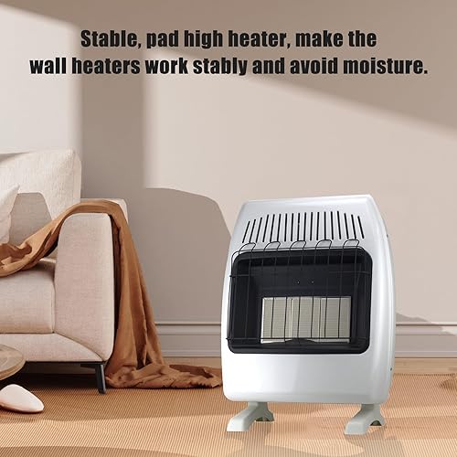 Miniatura 6 de Patas de calentador de pared de propano, kit de montaje de piso para calentador Dyna Glo