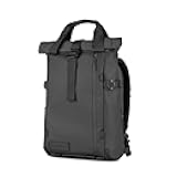 WANDRD PRVKE Rolltop 21L V4 Camera Backpack – Expandable Weatherproof Travel Bag with Laptop Sleeve and Clamshell Opening