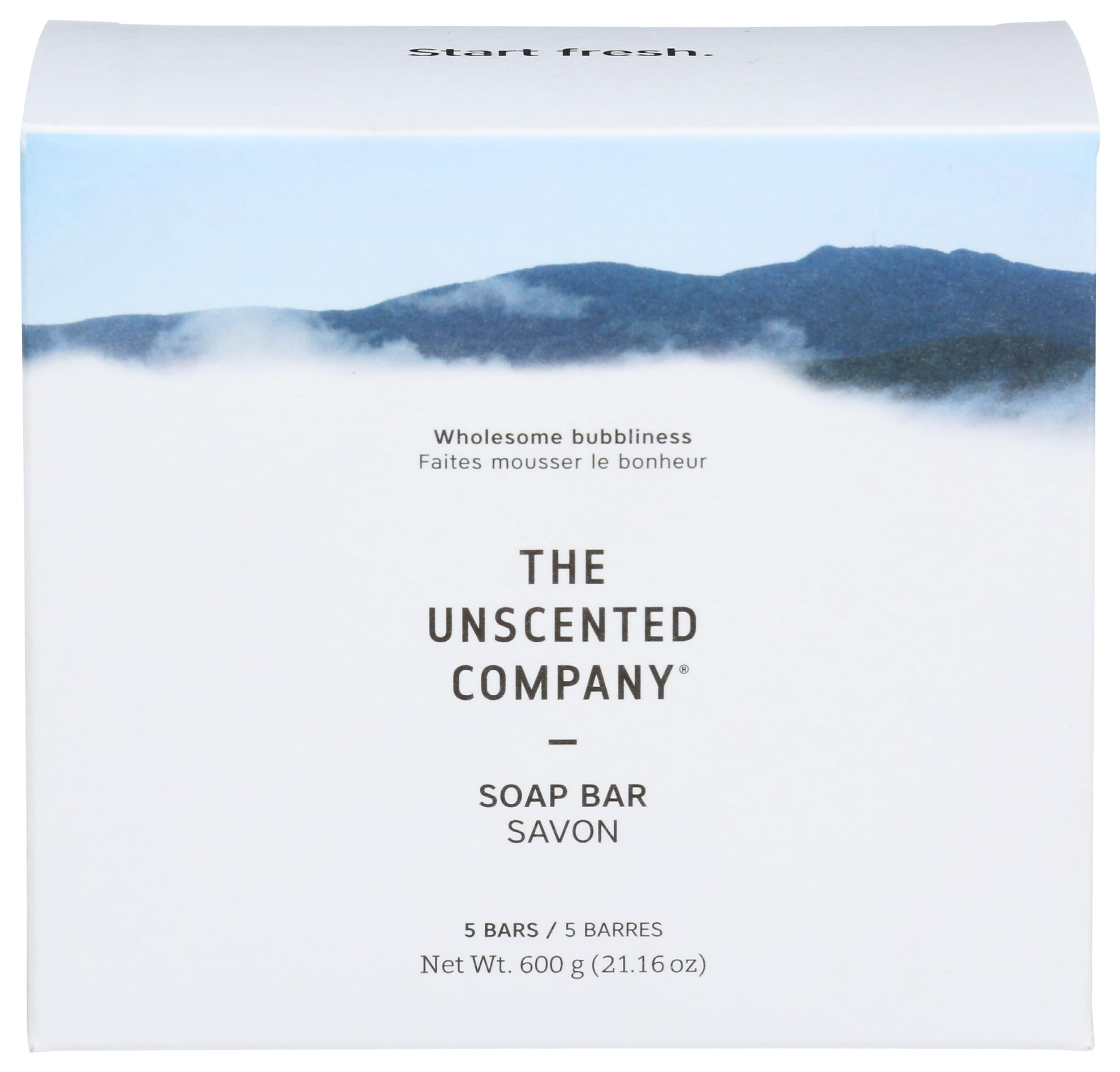 The Unscented Company, Soap Bar 5 Count, 21.16 Ounce