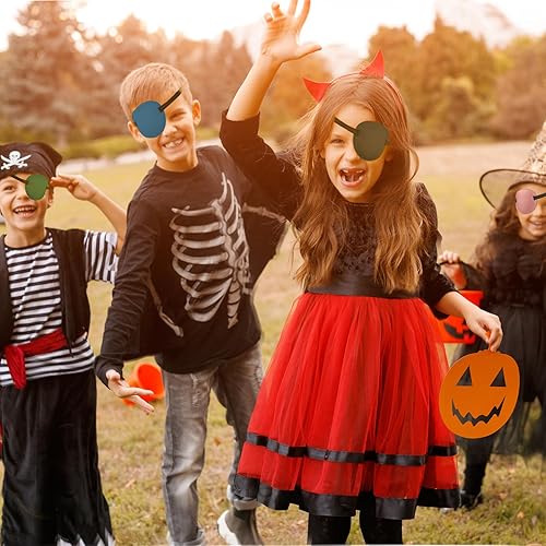 Vista 14 de 6 parches para los ojos, parches para los ojos súper suaves, parche médico ajustable para adultos y niños, parches de ambliopía para ojos perezosos