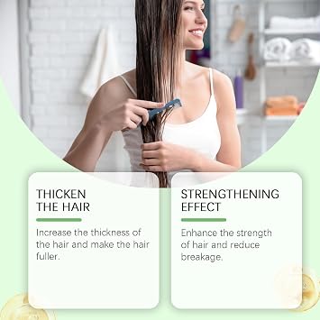 Rosemary Hair Growth Shampoo with Hydrolyzed Keratin, Natural Hair Thickening Shampoo for Hair Loss, Strengthening Hair Shampoo for Women Men Travel Size 100 ml