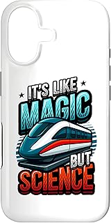 It's Like Magic But Science Physics Maglev Train Case for iPhone 17