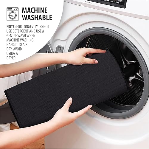 Miniatura 5 de XXL - Tapete de secado de platos prémium de 24 x 18 pulgadas (tapete más grande) de microfibra, tapete para encimera de cocina, escurridor de