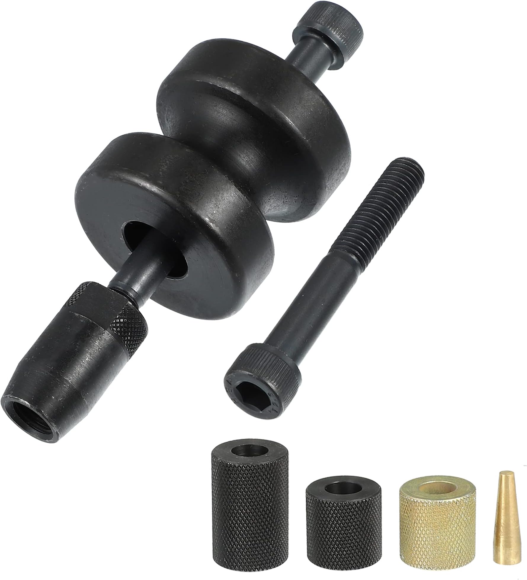 X AUTOHAUX 1 Set Injector Puller and Seal Installer Tools for BMW N14 N18 N54 N63 Engine for Mini Cooper N14 Engine 130192 130195 Fuel Injector Removal Installation Tool Kit Metal