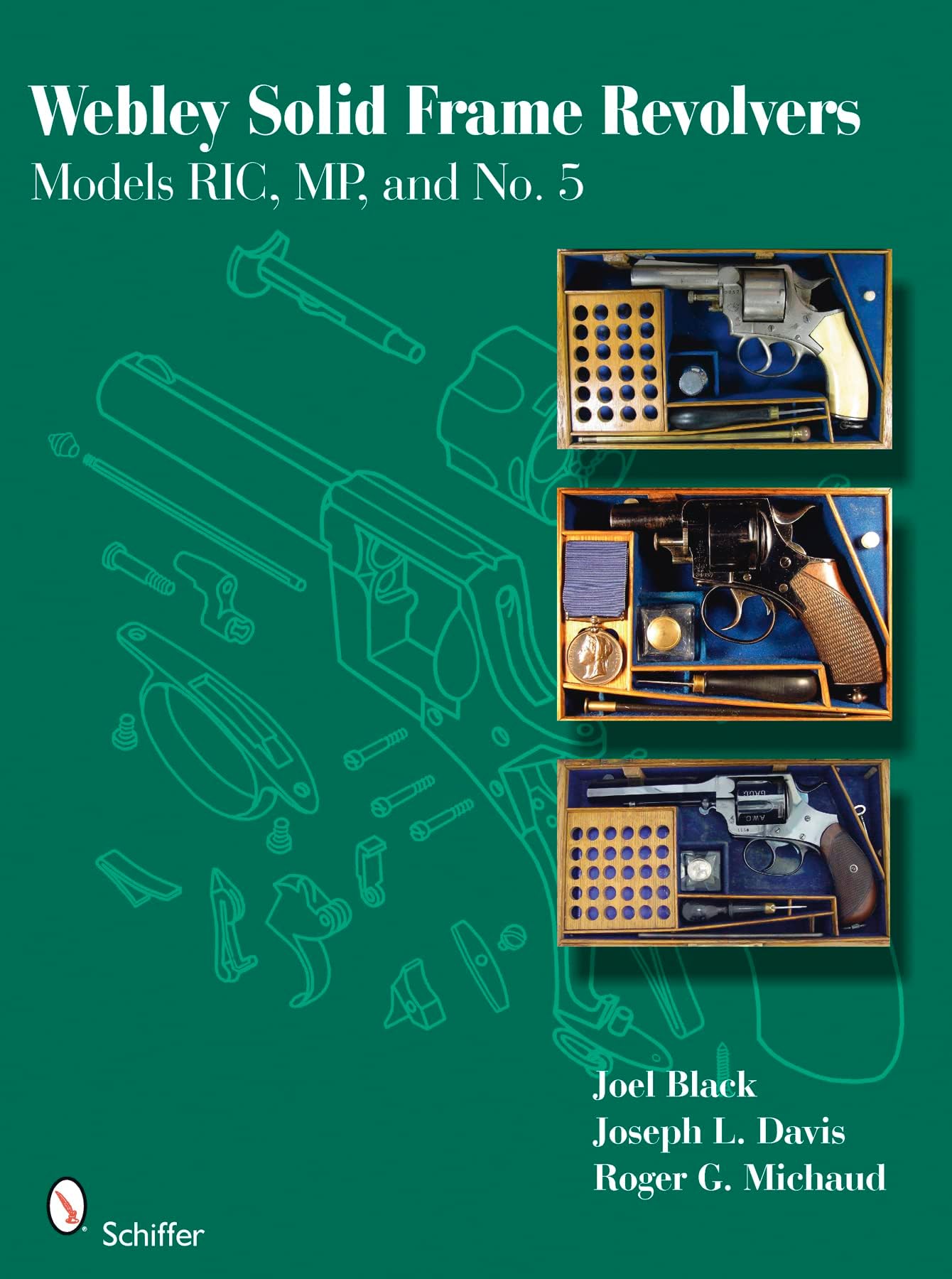 Webley Solid Frame Revolvers: Models RIC, MP, and No. 5