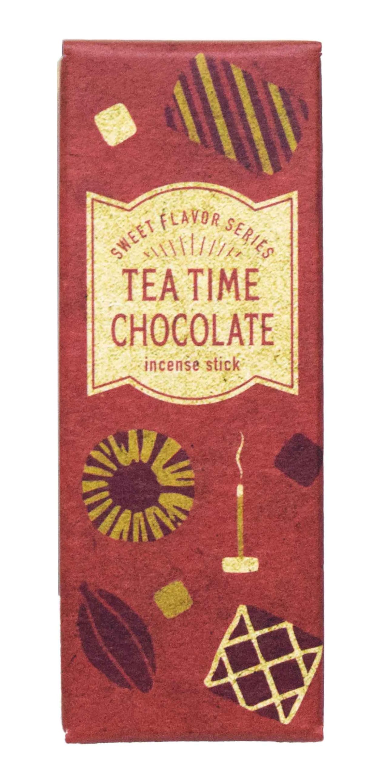 丸叶むらたのお線香 TEA TIME CHOCOLATE ハーフ寸サック入 CL-09