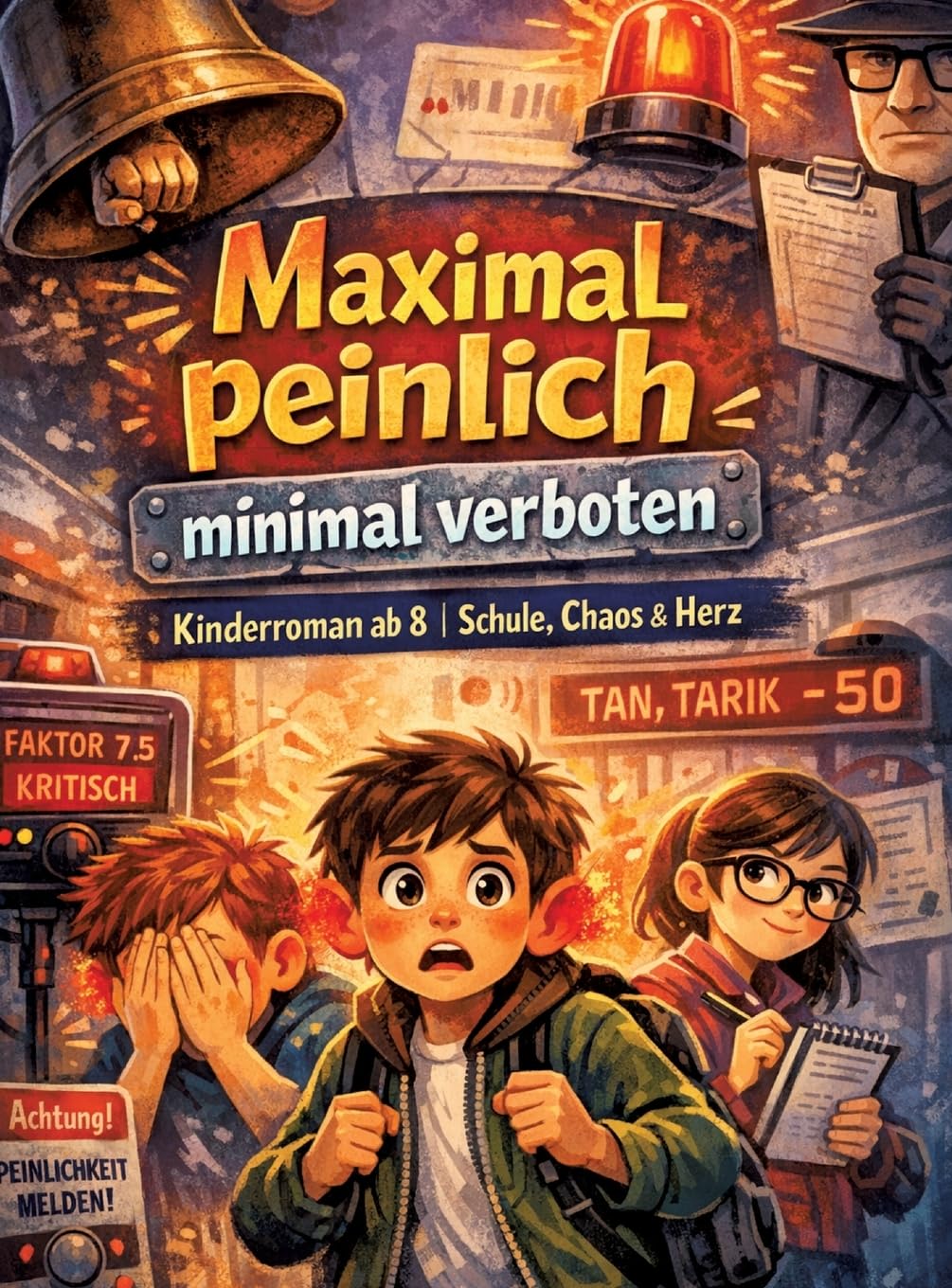 Maximal peinlich, minimal verboten: Kinderroman ab 8 | Schule, Chaos & Herz