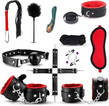 Intimacy Items for Bedroom Play,11pcs Sexy Tools Accessories Adult Tool for Couples Sx Tip up Set for Men and Women H70713