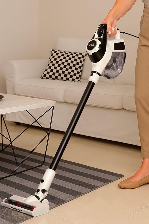 YUI Ks16 2'si 1 Arada Ac Motor Toz Torbasız Hepa Filtreli Kablolu Dikey Elektrikli Süpürge