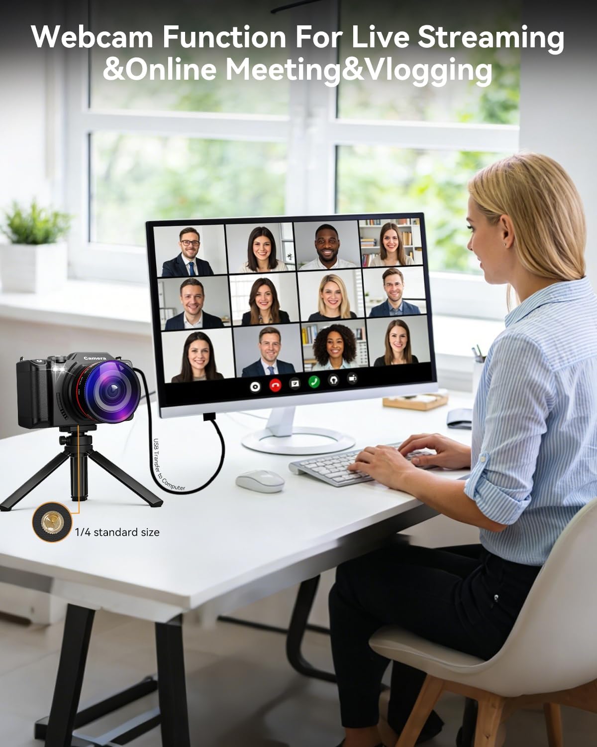 6K Digital Camera 96MP Vlogging Camera for YouTube with 3 Inch 180° Flip Screen WiFi Autofocus 18X Zoom 32GB Card Portable Travel Camera for Beginners(XJ311 Black)