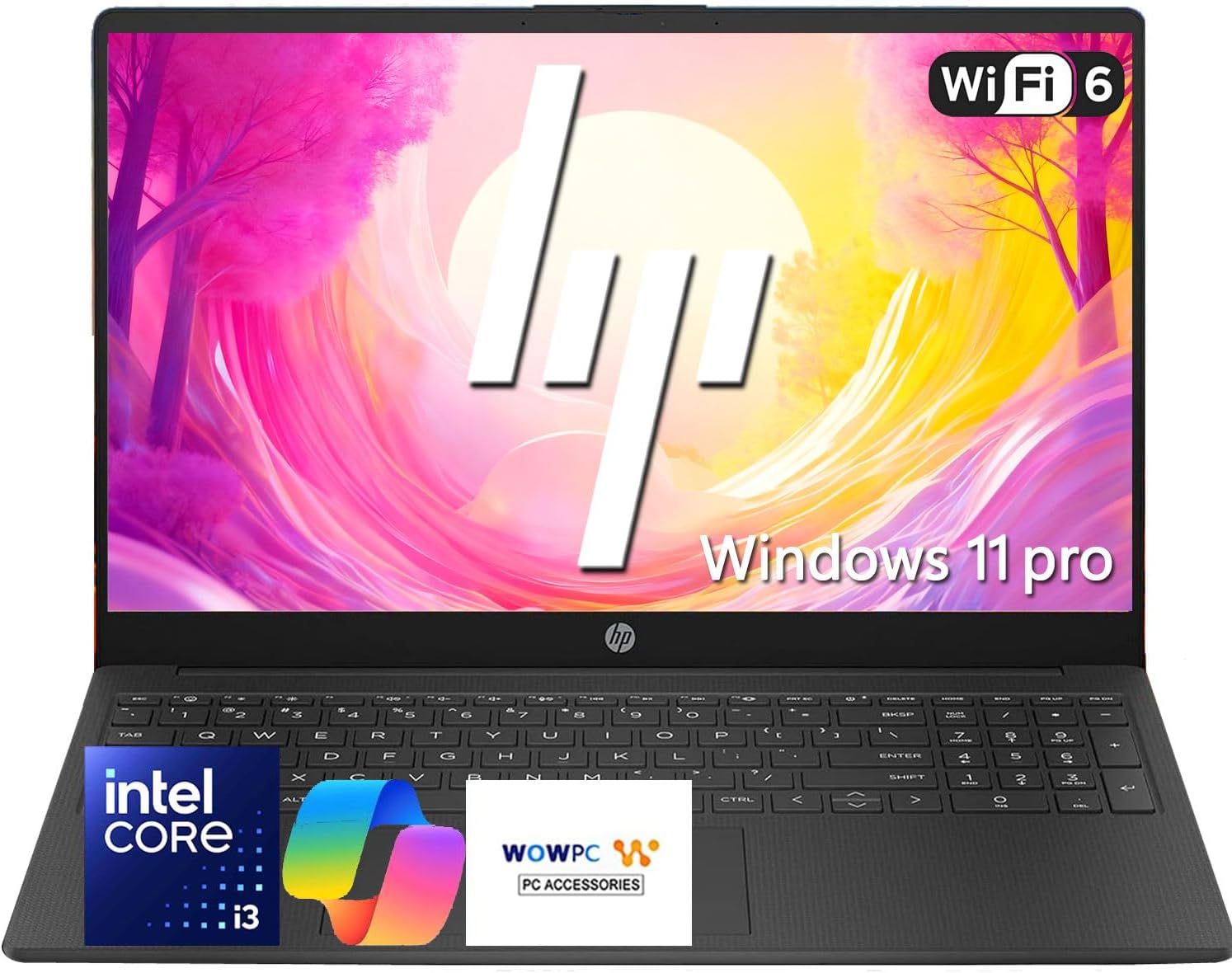 HP New 15.6" FHD Business Laptop | Latest 13th Gen Intel Core i3-1315U (Beats i7-1250U) | 64GB RAM | 2TB PCIe SSD | Win11 Pro with Office 365 for The Web | Long Battery Life | for Work&Study