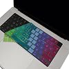 McStorey MacBook Türkçe Q Klavye Koruyucu Pembe Yeşil M1-M5 | A2681 A3113 A3240 A3449 A2442 A3426 A3434 A2485 A3429 | Air Pro Neo 13 | Silikon Keyboard Cover Touch ID