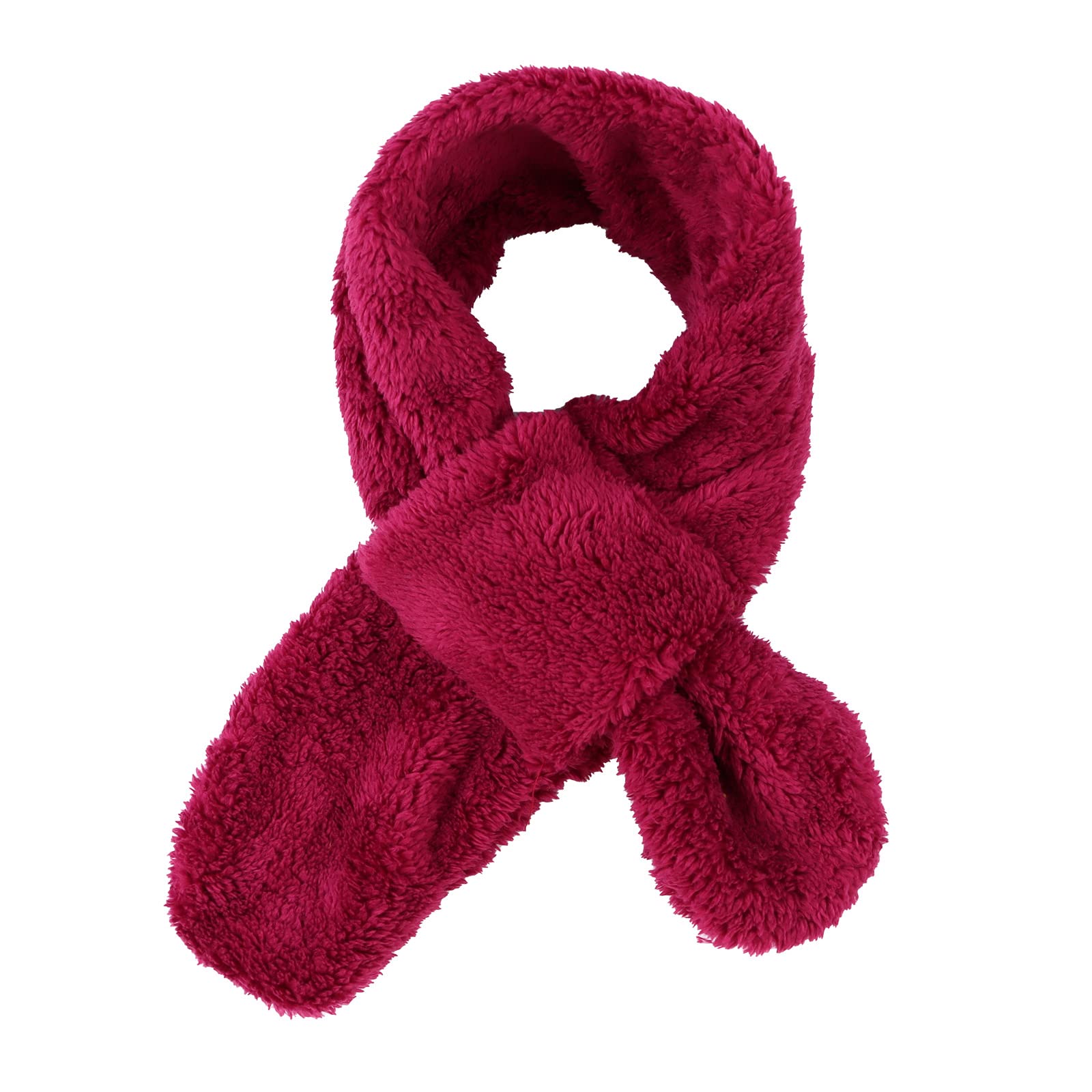 JANGANNSA Fleece Kids Scarf Warm Winter &amp; Autumn Neck Warmer for Boy &amp; Girl