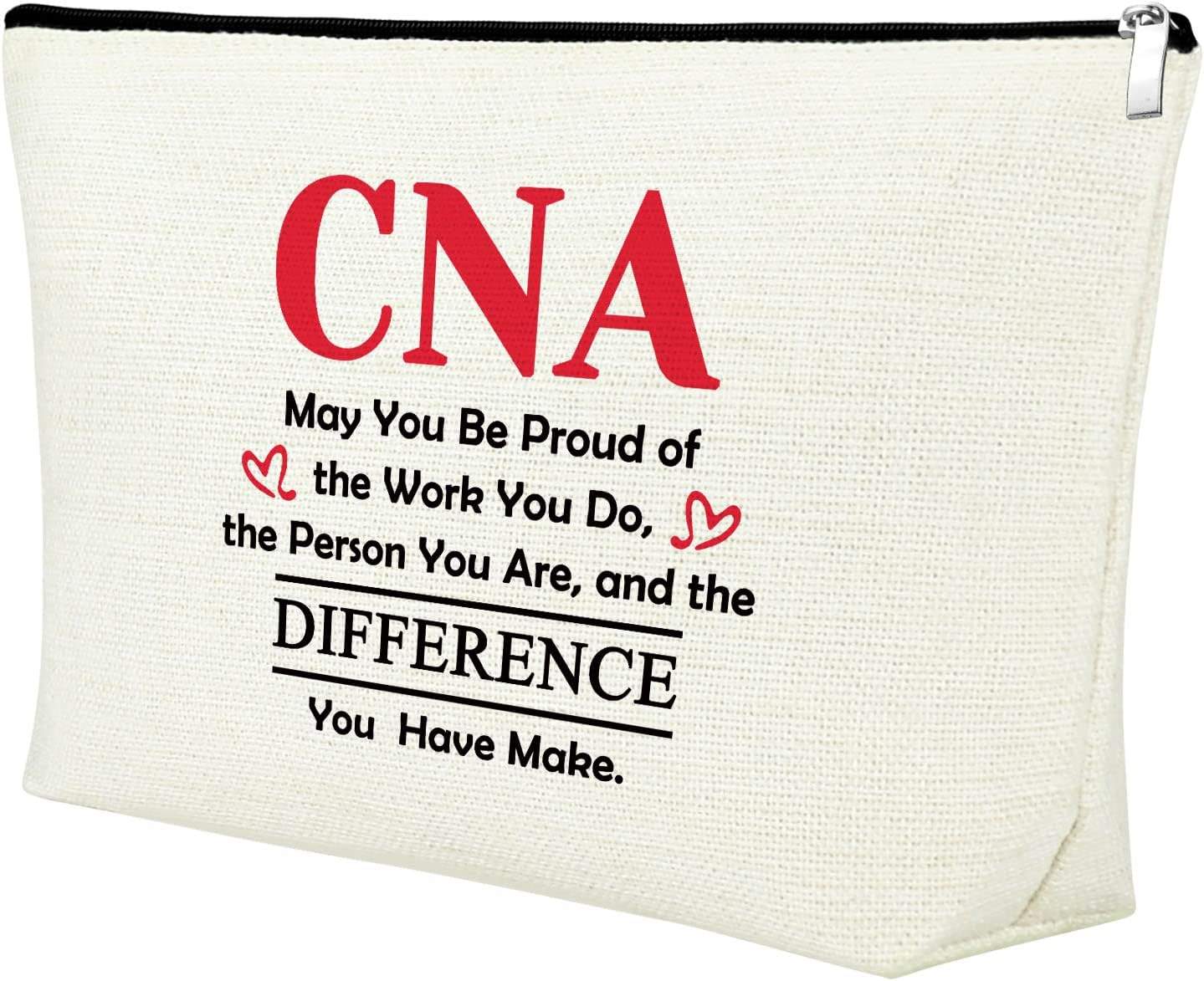CNA Gift Appreciation Gifts for CNAs Makeup Bag Certified