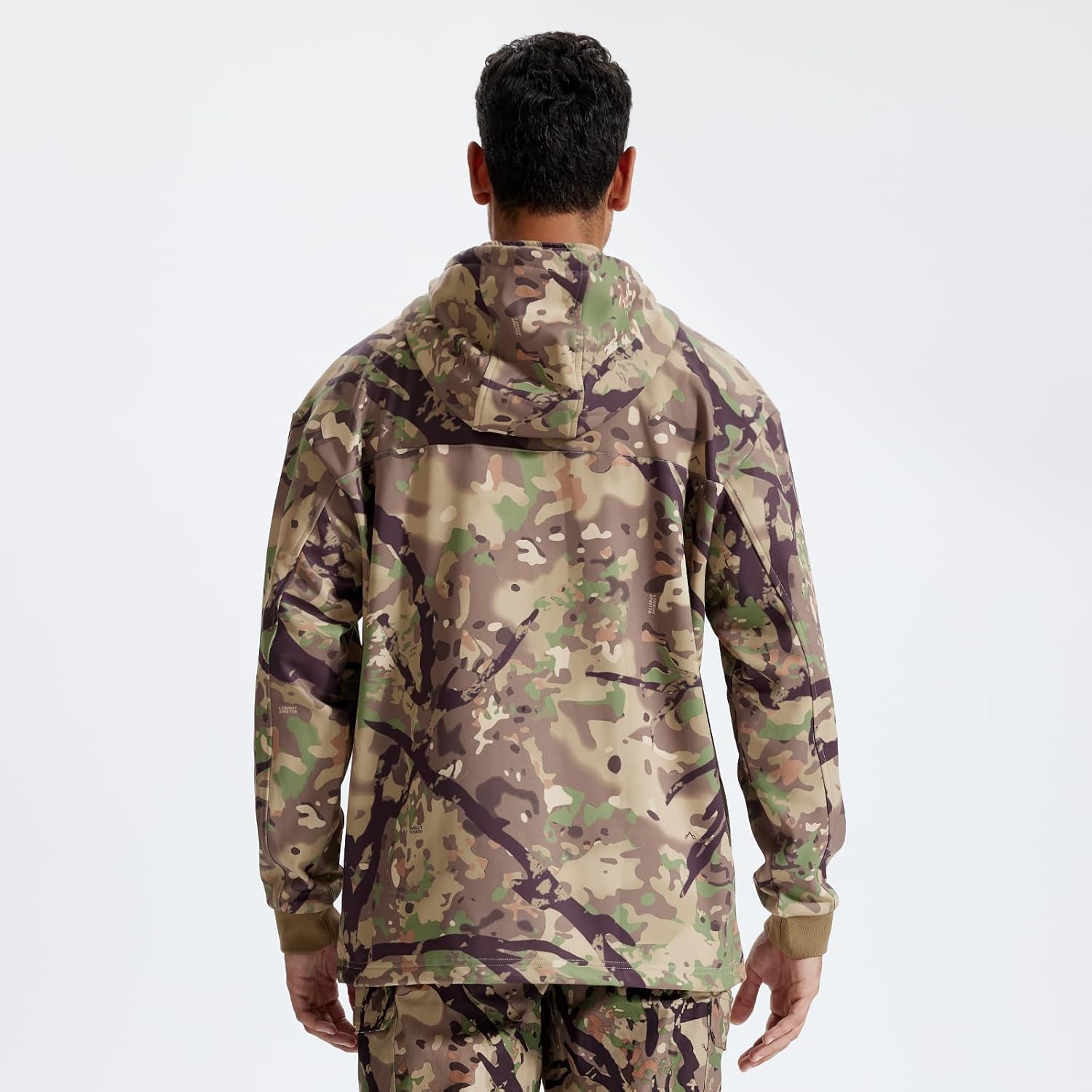 LOOGU Hunting Hoodies for Men Fleece Lining Performance Insulation Pullover Camo Hoodie