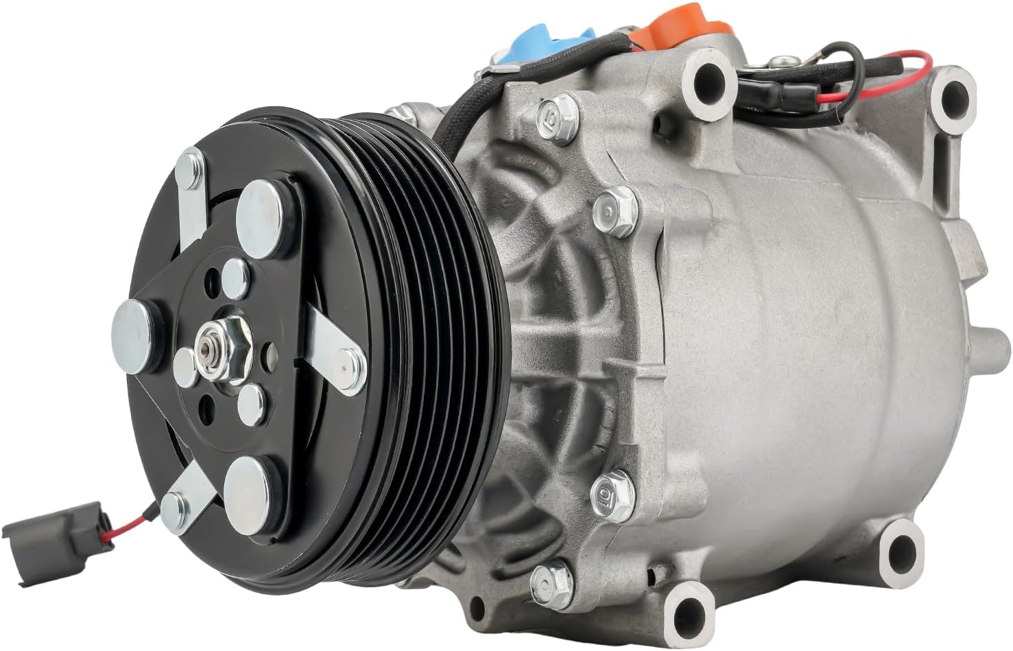 PHILTOP 78613 AC Compressor Compatible with Civic 2002-2005 1.7L, Civic 2001, Prelude 1997-2001, Air Conditioning Compressor with Clutch