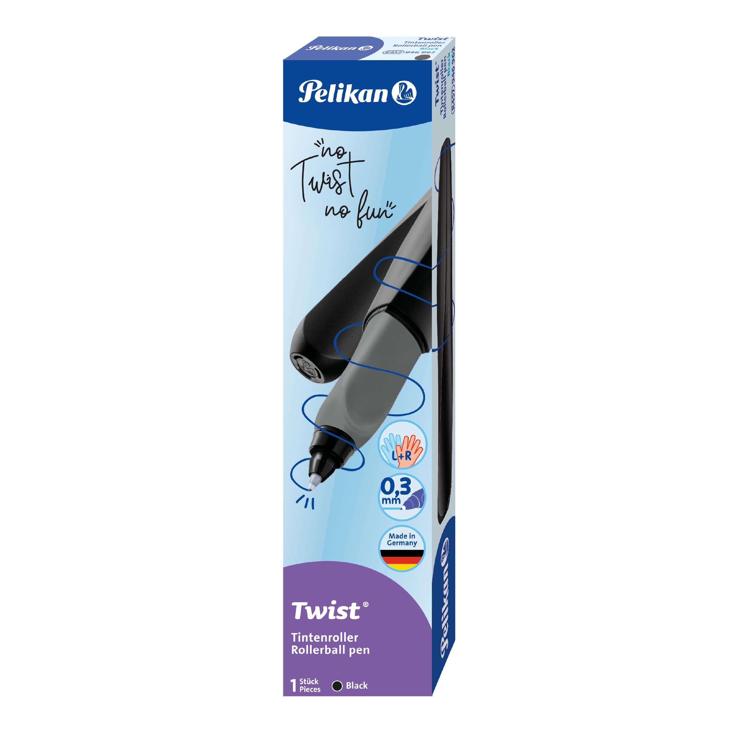 Amazon | Pelikan Twist Rollerball Black | 万年筆 | 文房具