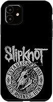 Vista 8 de Funda negra oficial de Slipknot Goat Flames para iPhone 17