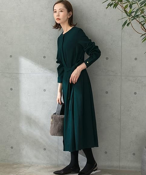 Amazon.co.jp: [アーバンリサーチ ロッソ] ワンピース ドレス Aライン