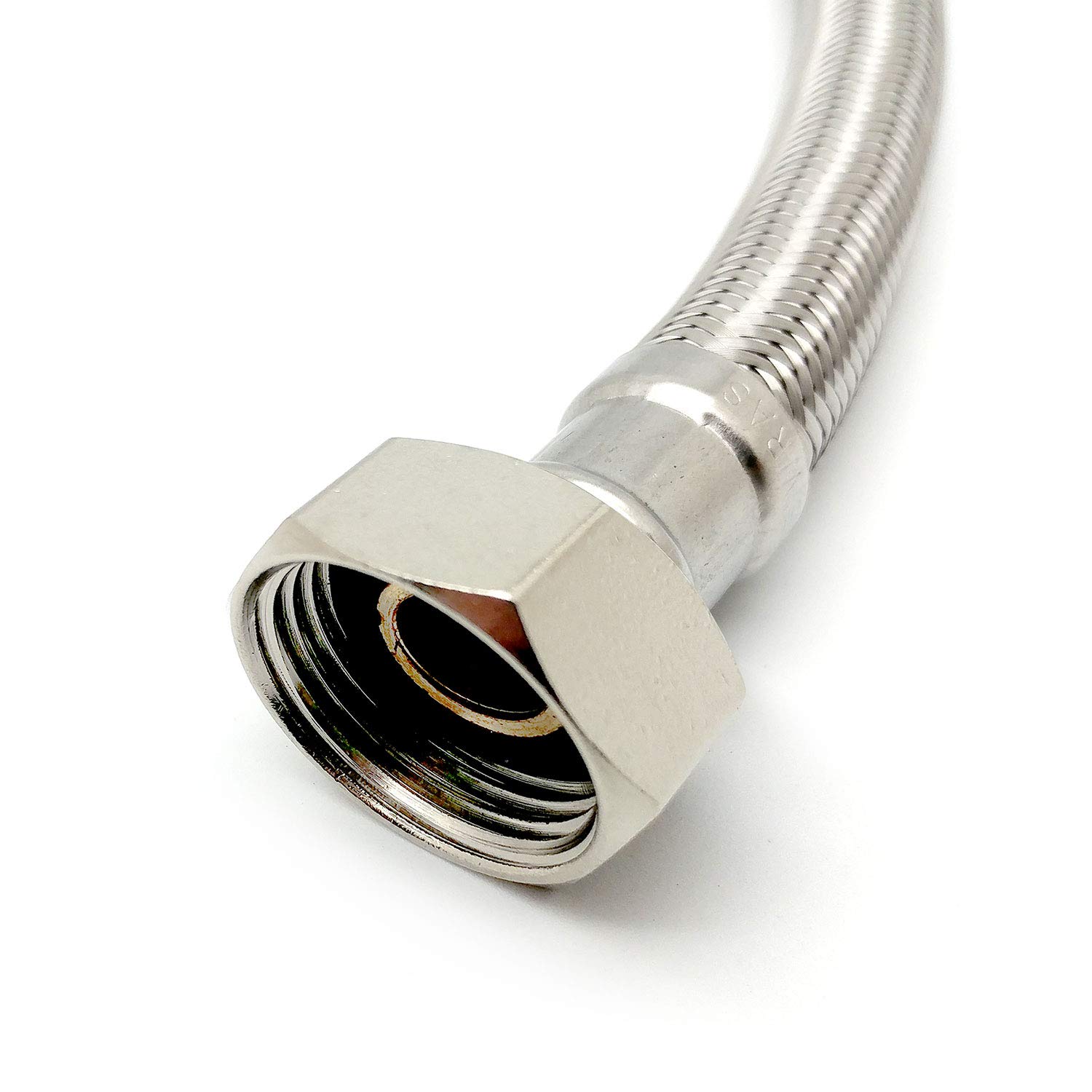 500mm Flexible Hose Pair Xcel Home M10 X 15mm Flexible Tap Connectors ...