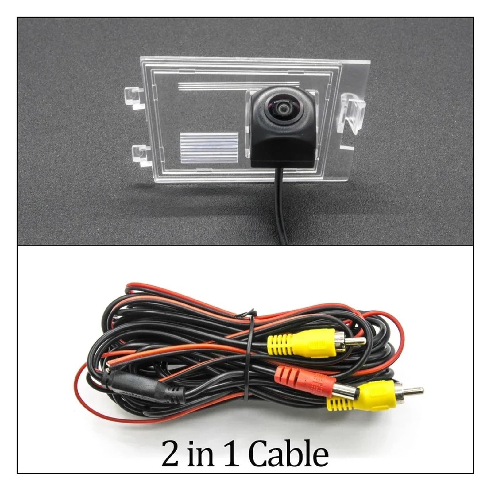 Zamiennik kamery cofania do Jeep dla Patriot 2007 2008 2009 2010 2011 2012 2013 2014 2015 2016 monitor samochodowy HD 1280 * 720 kamera cofania rybie oko (kamera cofania 5-krotnie bezprzewodowa