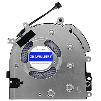Replacement New Laptop CPU Cooling Fan for HP EliteBook 745 G5 745 G6 840 G5 840 G6 850 G5 850G6 845G5 845G6 ZBOOK 14U G5 15U G5 15U G6 Series NS85C10-18J12 EG75050S1-C010-S9A DC5V Fan