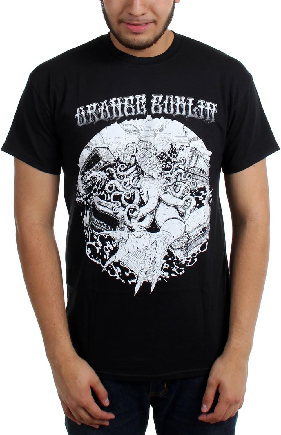 Orange Goblin Mens Octopus T-Shirt