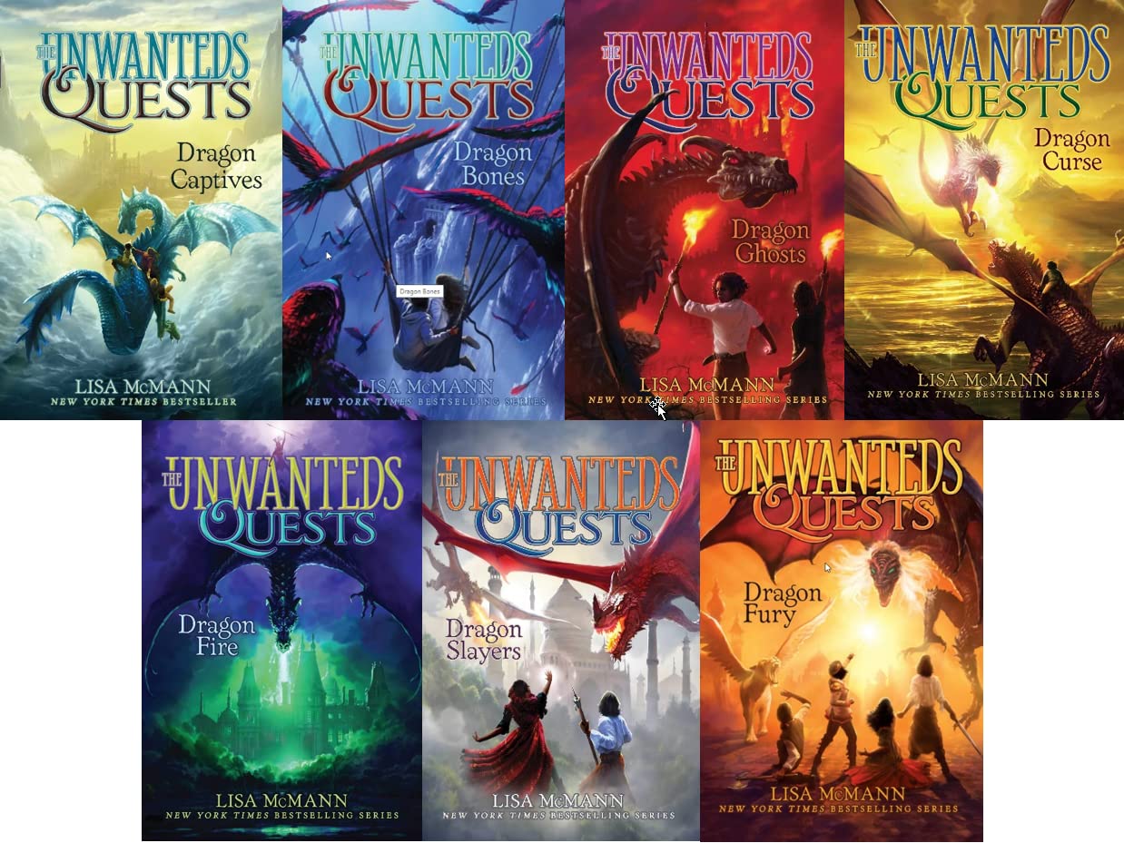 The Unwanteds Quests Series 17 Lisa McMann Books