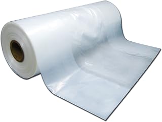 1 mil Poly Bags, 21" x 4" x 30", Clear, 420 per Roll