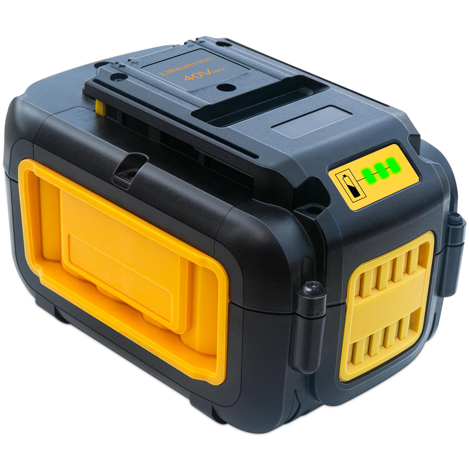 BOTKK High Capacity 7500mAh 40V Lithium-Ion Replacement for Dewalt 40v Battery DCB404 DCB406 DCB407 DCB114, Compatible with All 40V MAX Tools