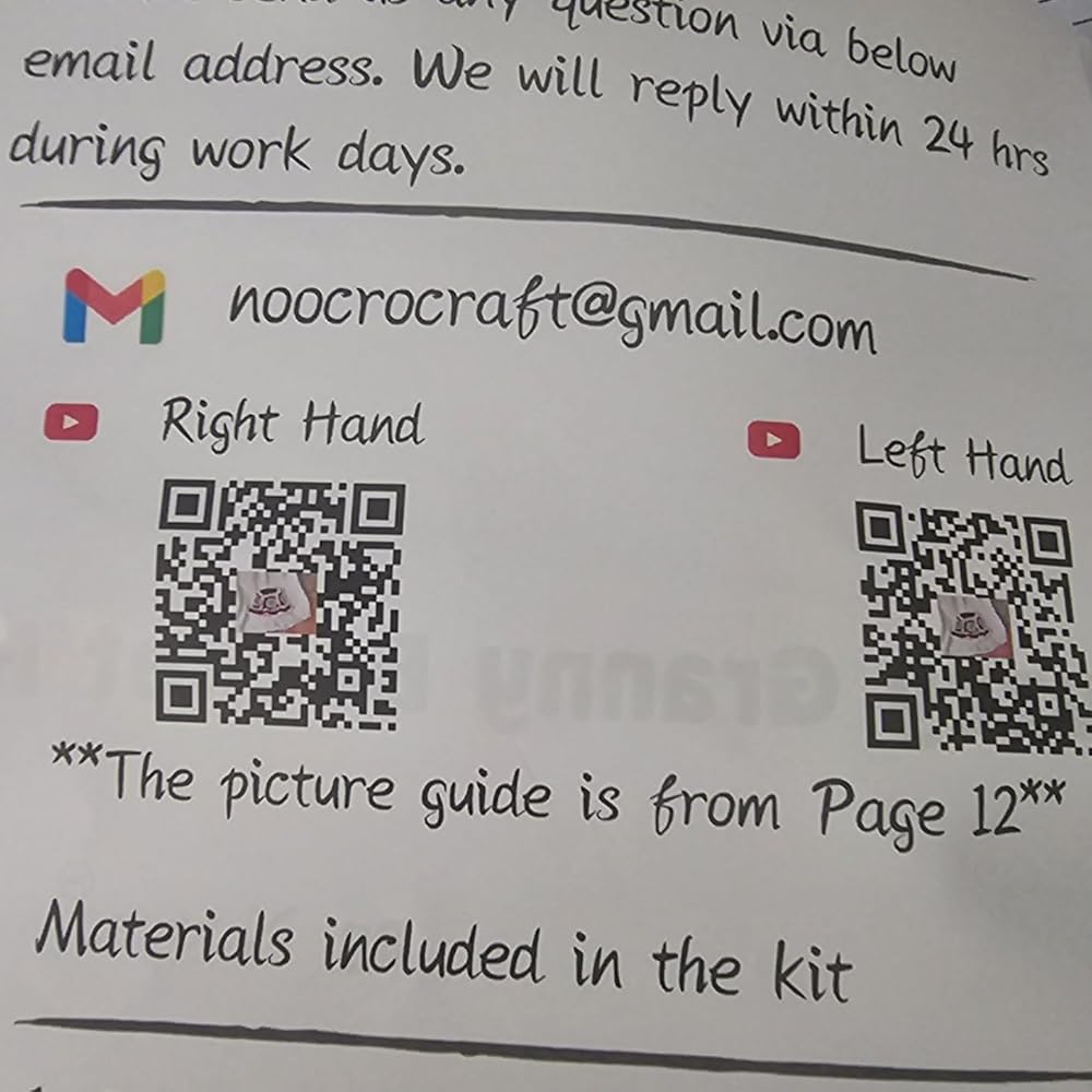 Kit for Beginners or Intermediate Level, Fuzzy Granny Square Bucket Hat, Step by Step Video Tutorial, Detailed Instruction Complete Kit Craft Supplies Holiday Gift