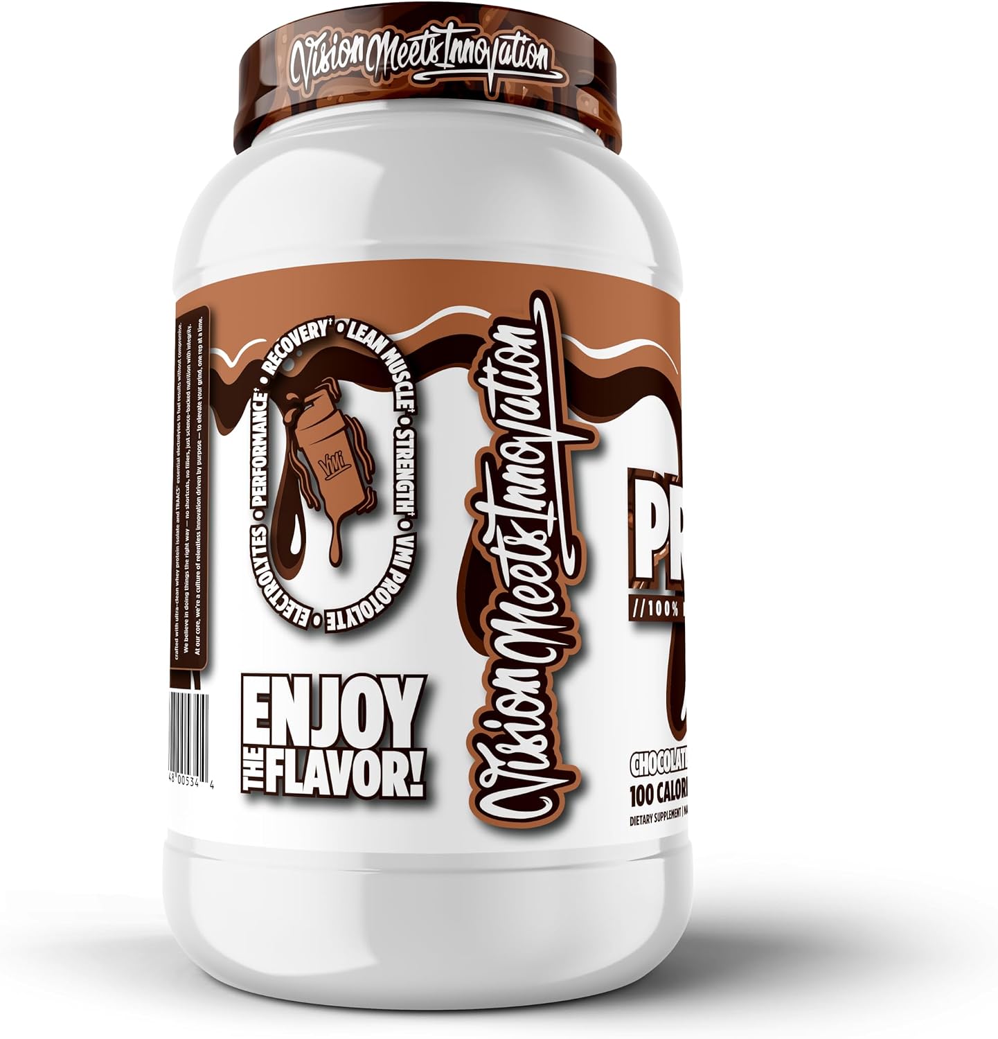 VMI Sports | ProtoLyte Whey Isolate Protein Powder | Low Calorie Whey for Weight Loss and Muscle Gain | Digestive Enzymes | Non-GMO (1.6 lb, Chocolate Fudge Cookie) image 2