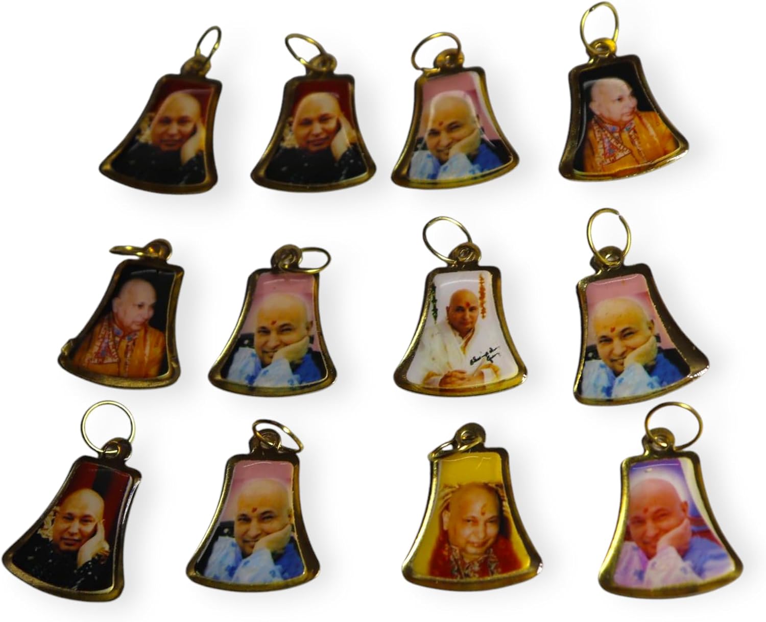 Shukrana Blessings GURU JI SWAROOP Pendant Locket | Jai Guruji Blessings Pendant for Men & Women | Spiritual & Devotional Jewelry (Set of 12)