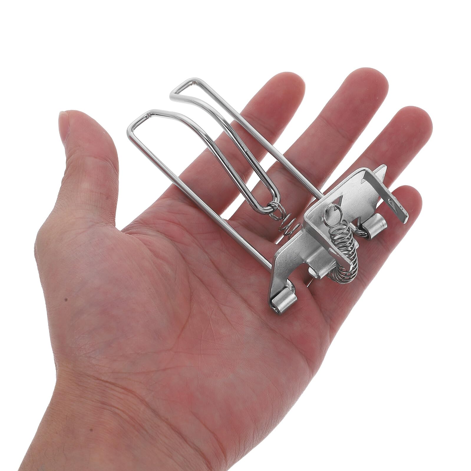 PRETYZOOM Clip Metálico para Billetes Caja Registradora, 2 Piezas, Resistente, Accesorio para Bandeja Tiendas y Pequeñas Empresas
