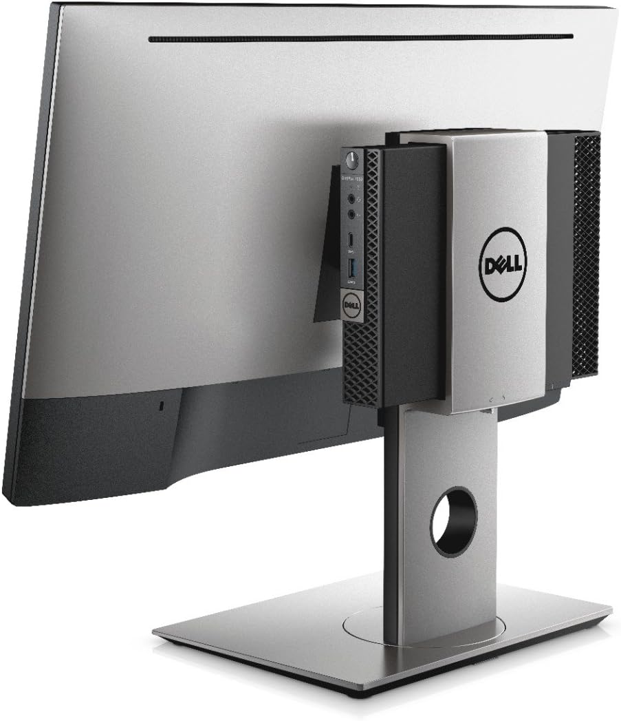 Dell MFS18 Compact Micro Form Factor All-in-One Stand supports 19” to 27” Dell Ultra Sharp and P models