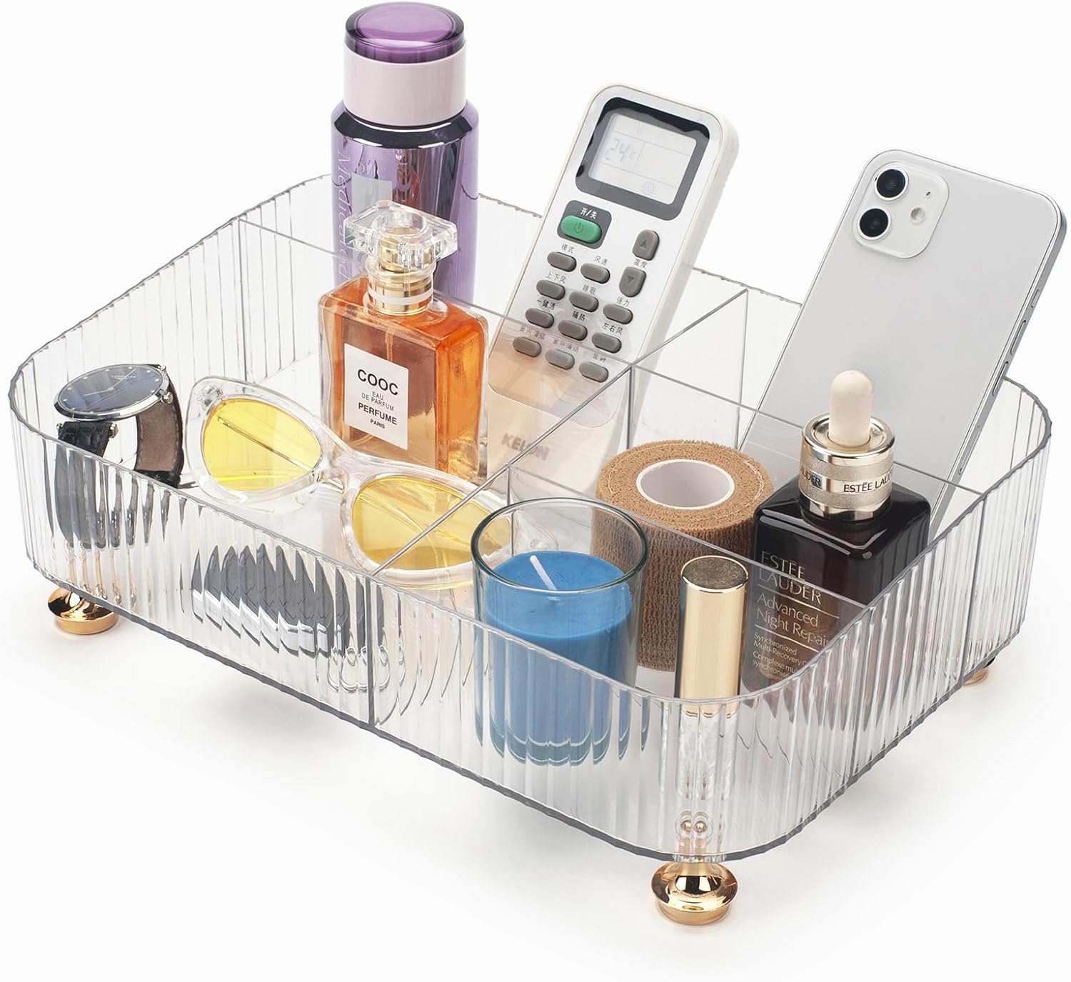 Makeup Organiser Tray, Perfume Organiser, Bathroom Vanity Tray, Dresser