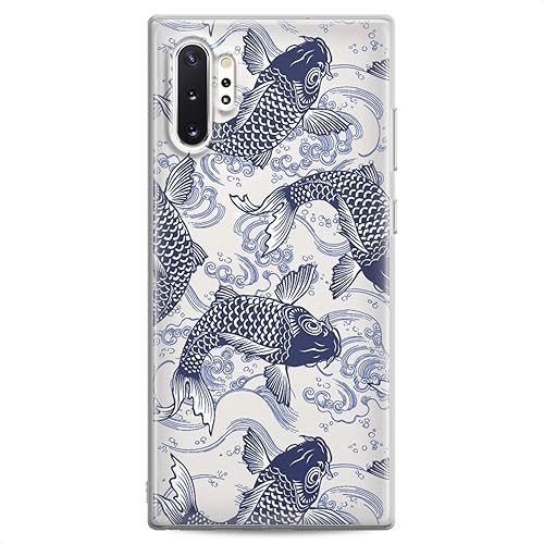 Cavka Funda compatible con Samsung S23 S22 Plus S21 FE Ultra S20+ S10 Note 20 5G S10e S9 Blue Koi Fishes Flexible Silicona Lindo Diseño Sea Catfish Cavka Funda compatible con Samsung S23 S22 Plus S21 FE Ultra S20+ S10 Note 20 5G S10e S9 Blue Koi Fishes Flexible Silicona Lindo Diseño Sea Catfish