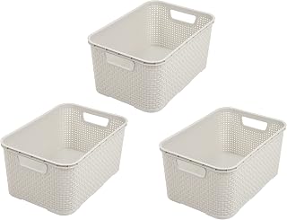 BranQ - Home essential Kunststoff Korb in Rattan