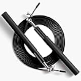 Speed Jump Rope - 360° Swivel Ball Bearing - Adjustable steel coated rope-Aluminum Anti Skipping Handle -Fitness Training Boxing Sports Exercises -Suitable for Kids and Adults