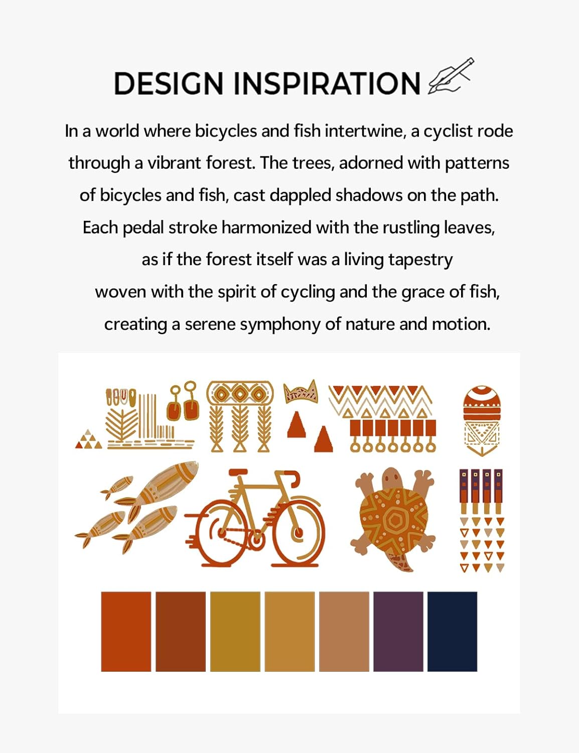 Cycling Shirts-Original Design Ethnic Style