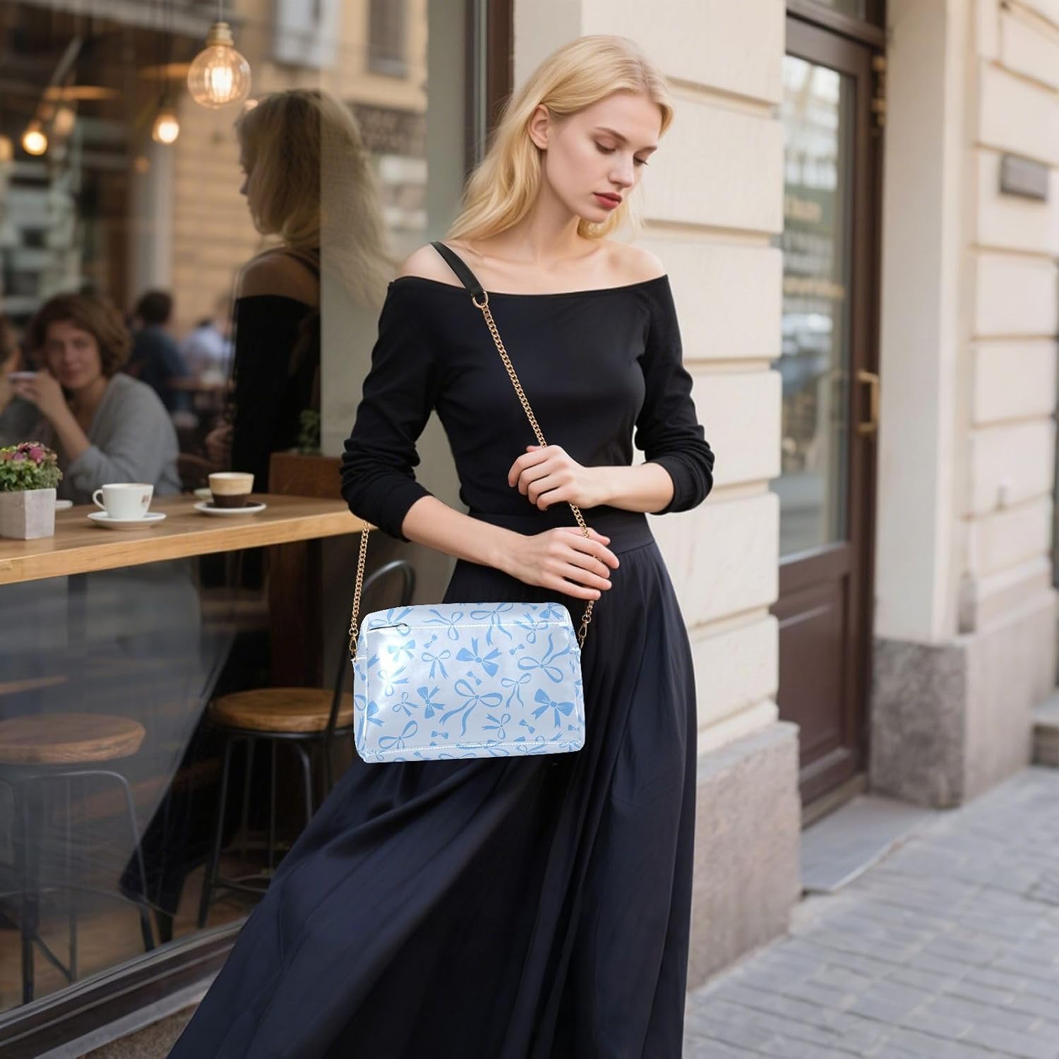 Leopard Crossbody Bags Purses for Women Brown Leather Handbag Shoulder Bag Wallets for Travel