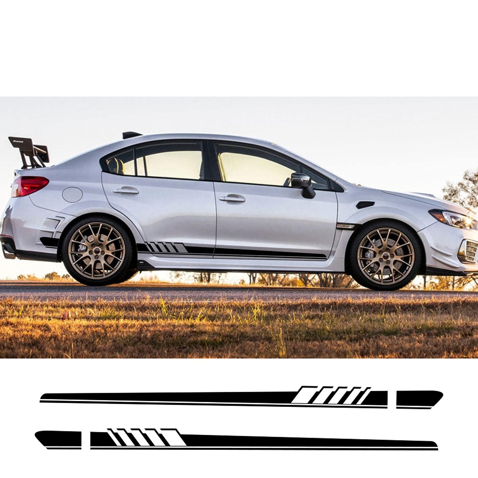 サイドデカール 長さ1600mm どんな車種でもOK 汎用品 汎用品（NISSAN 