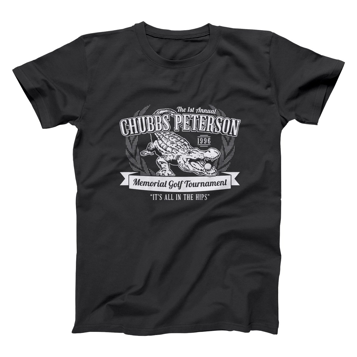 Funny Threads OutletChubbs Peterson Golf Memorial Basic Men's T-Shirt