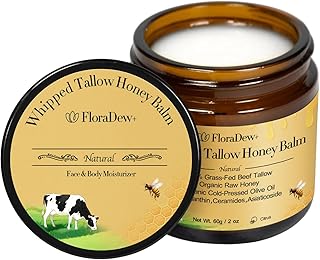 Tallow and Honey Balm - Sarga de carne orgáni...