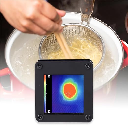 Thermal Camera 2Pcs Portable AMG8833 Temperature Thermal Imager Camera Handheld Thermograph Digital Detector Sensor Handheld miniatura 2